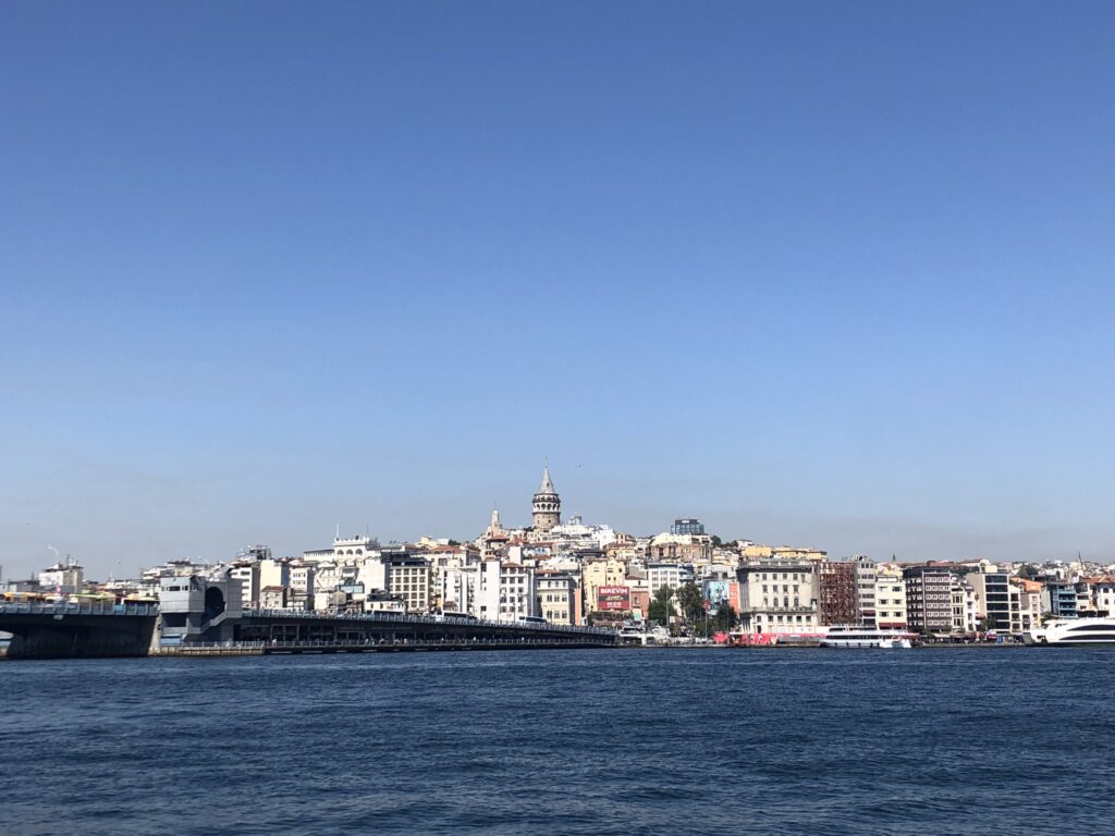 Croisière Bosphore vue Galata