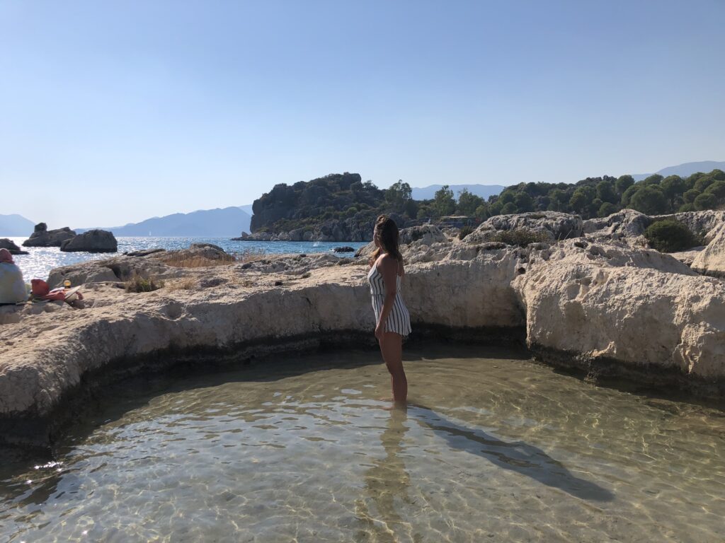 Portrait au village de simena ile de kekova