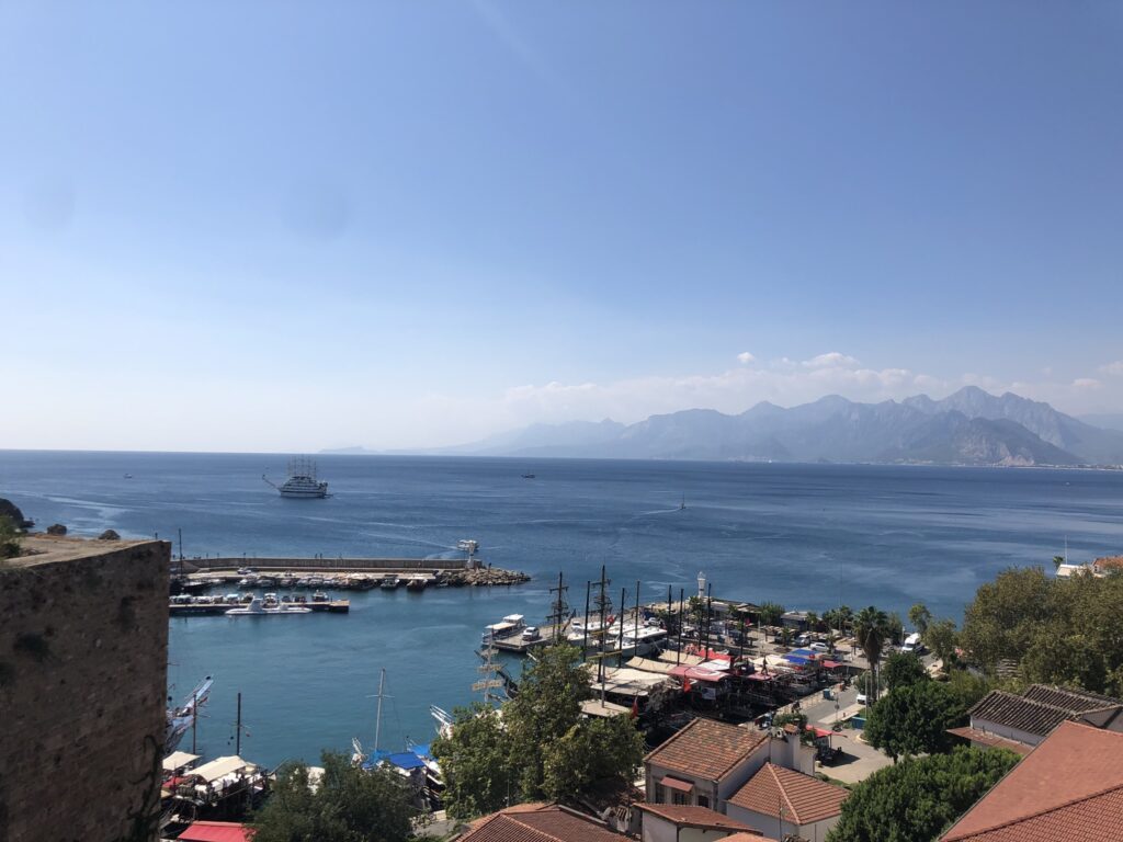 Vue sur les montagnes d'Antalya