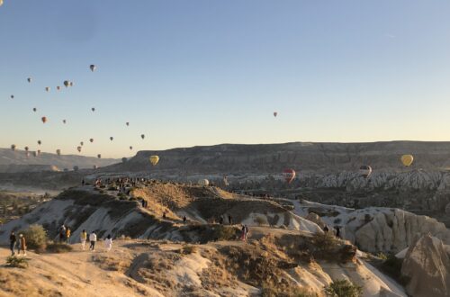 Goreme envolée de montgolfieres